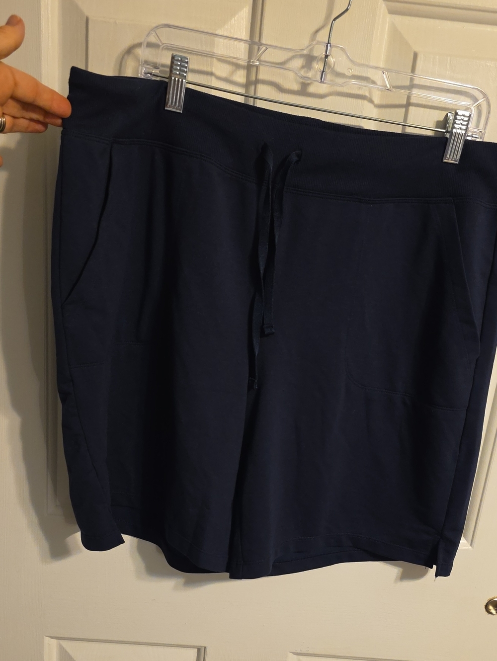Athletic Works Women's Athletic XL Navy Blue Shorts